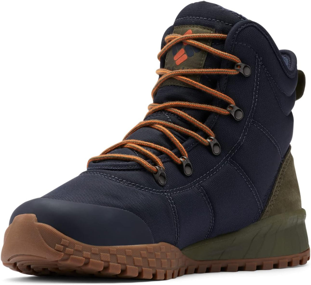 Columbia Fairbanks WP Omni-Heat wasserdichte Schneestiefel für Herren 40 EU Abyss X Dark Adobe, 40 E