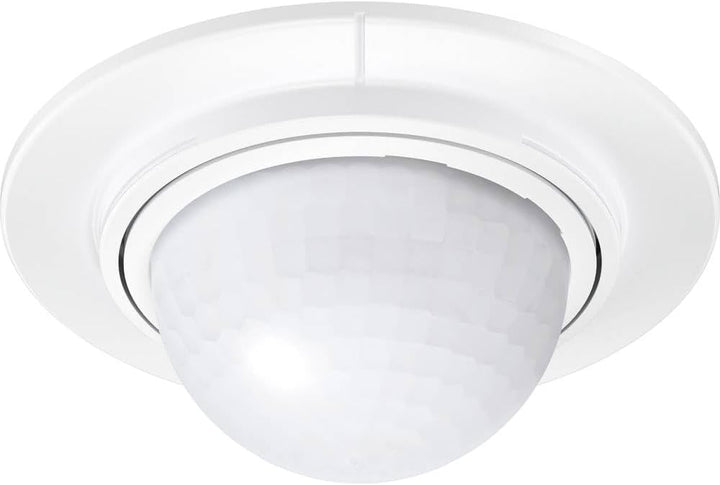 Steinel Einbau-Bewegungsmelder IS 360-1 weiss, max. 1000 W Schaltleistung, 360° Sensor, 4 m Reichwei