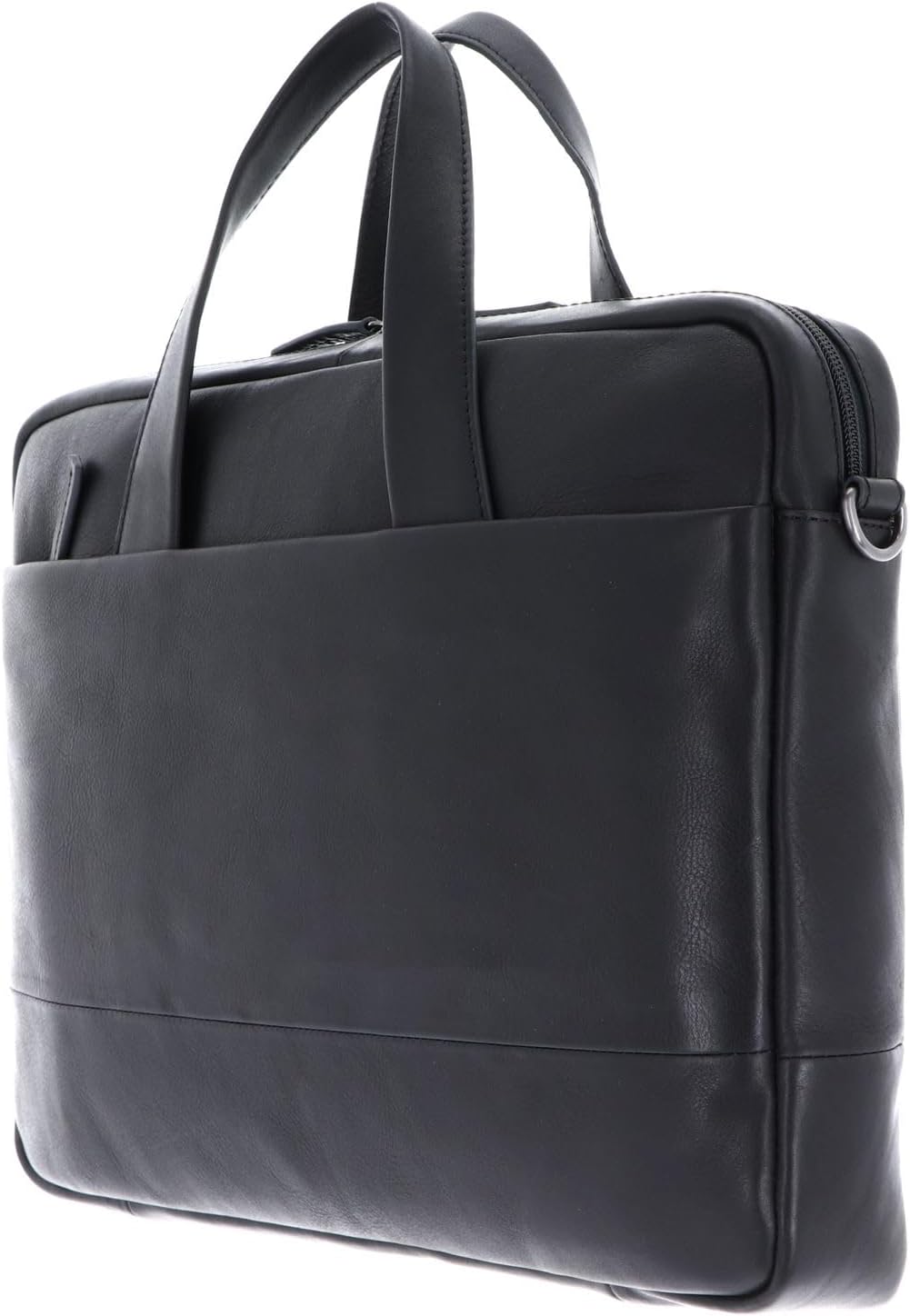 Leonhard Heyden Hamburg - Aktentasche 13" 38 cm Schwarz, Schwarz