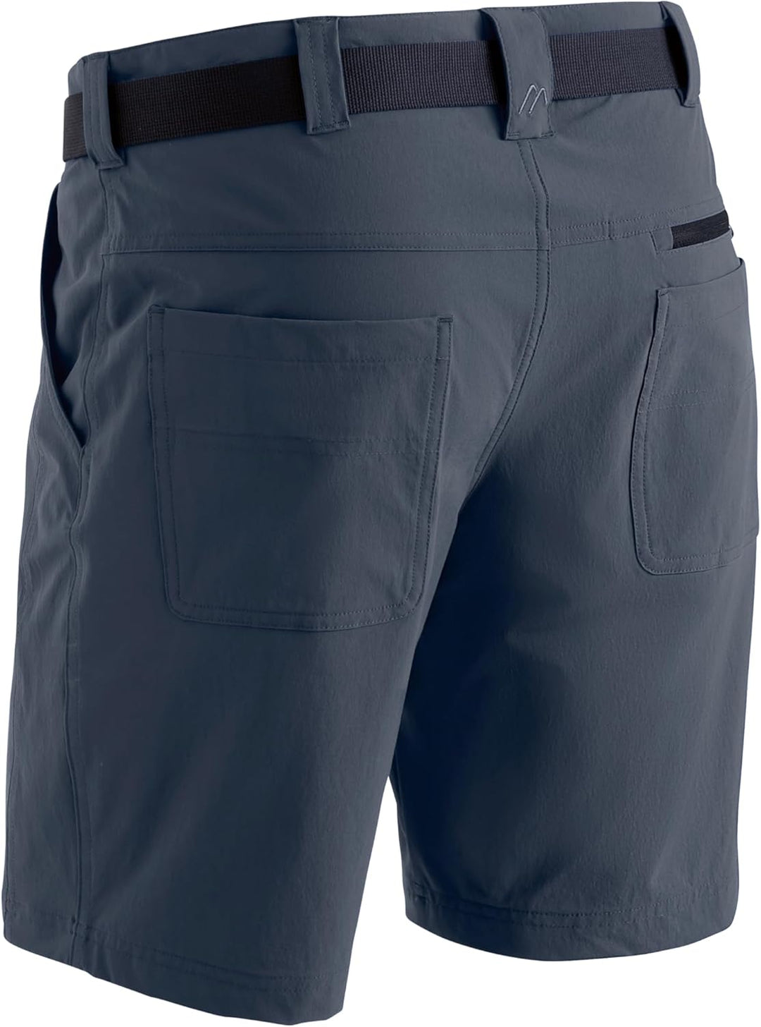 Maier Sports Herren Wanderhose Nil Short M, kurze Outdoor-Hose mit Gürtel, 5 Taschen bieten viel Sta