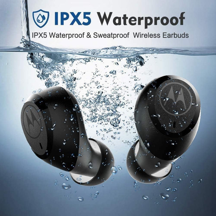 Motorola Lifestyle Vervebuds 100 - Bluetooth In-Ear Kopfhörer (kabellos) - 14 Std - IPX5 Waterproof