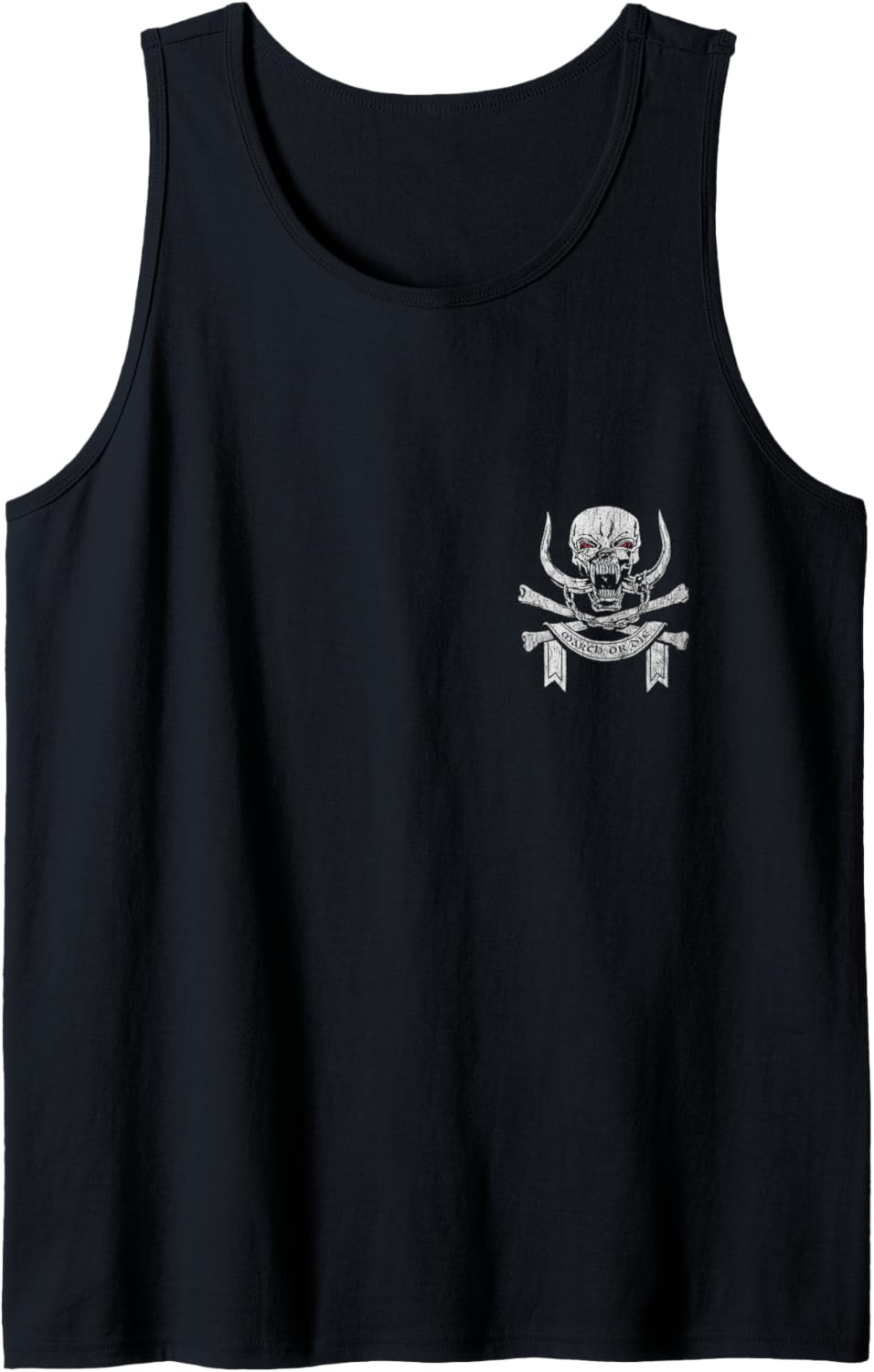 Motörhead – March or Die Cross Bones Front Back Tank Top