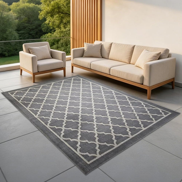 RV MURTS Outdoor Teppich Wetterfest, 160x230CM Leichtgewicht Camping Teppich, Aussenteppich Wasserdi