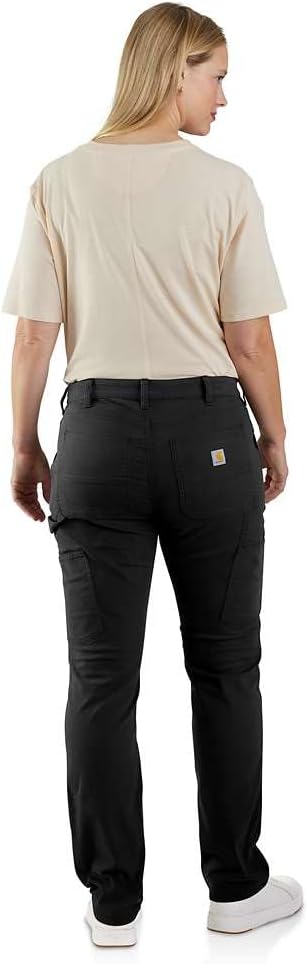 Carhartt Damen The Essential Canvas Pant Arbeitshose 38 Schwarz, 38 Schwarz