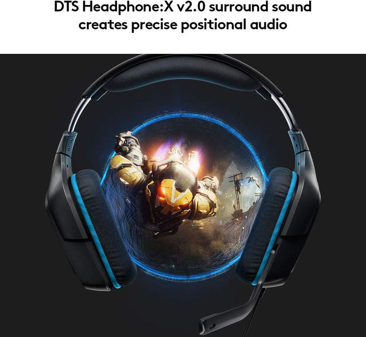 Logitech G402 Hyperion Fury Gaming-Maus, 4000 DPI Optischer Sensor, 8 Programmierbare Tasten + Logit