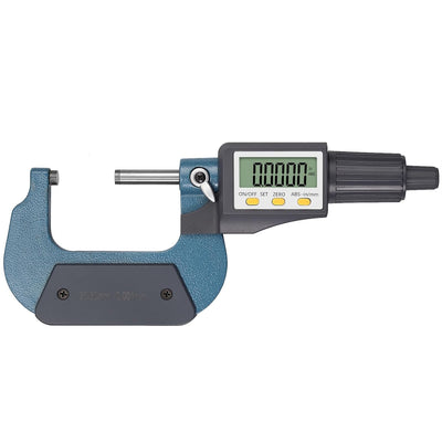 AUTOUTLET Micrometer Digitale Bügelmessschraube 25-50mm/ 0.001mm, Hohe Präzision LCD Digitale Mikrom