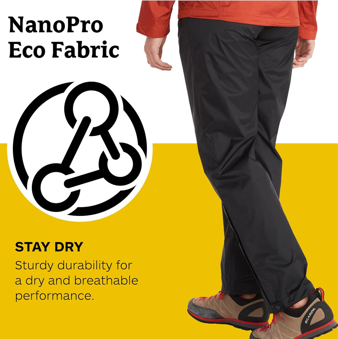 Marmot Damen Wm's PreCip Eco Pant Short, Wasserdichte Regenhose, winddichte Wanderhose, atmungsaktiv