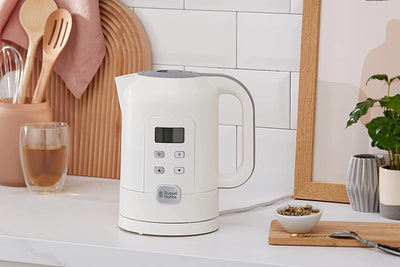 Russell Hobbs Wasserkocher mit Temperatureinstellung Digital [25°-100°C, u.a. für Babynahrung, Soll