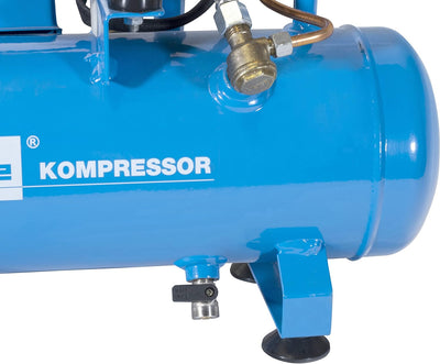 Güde 50133 Kompressor Airpower 105/8/6 SILENT (550W mit Direktgetrieben, 6l Kesselinhalt, ölfrei, Le