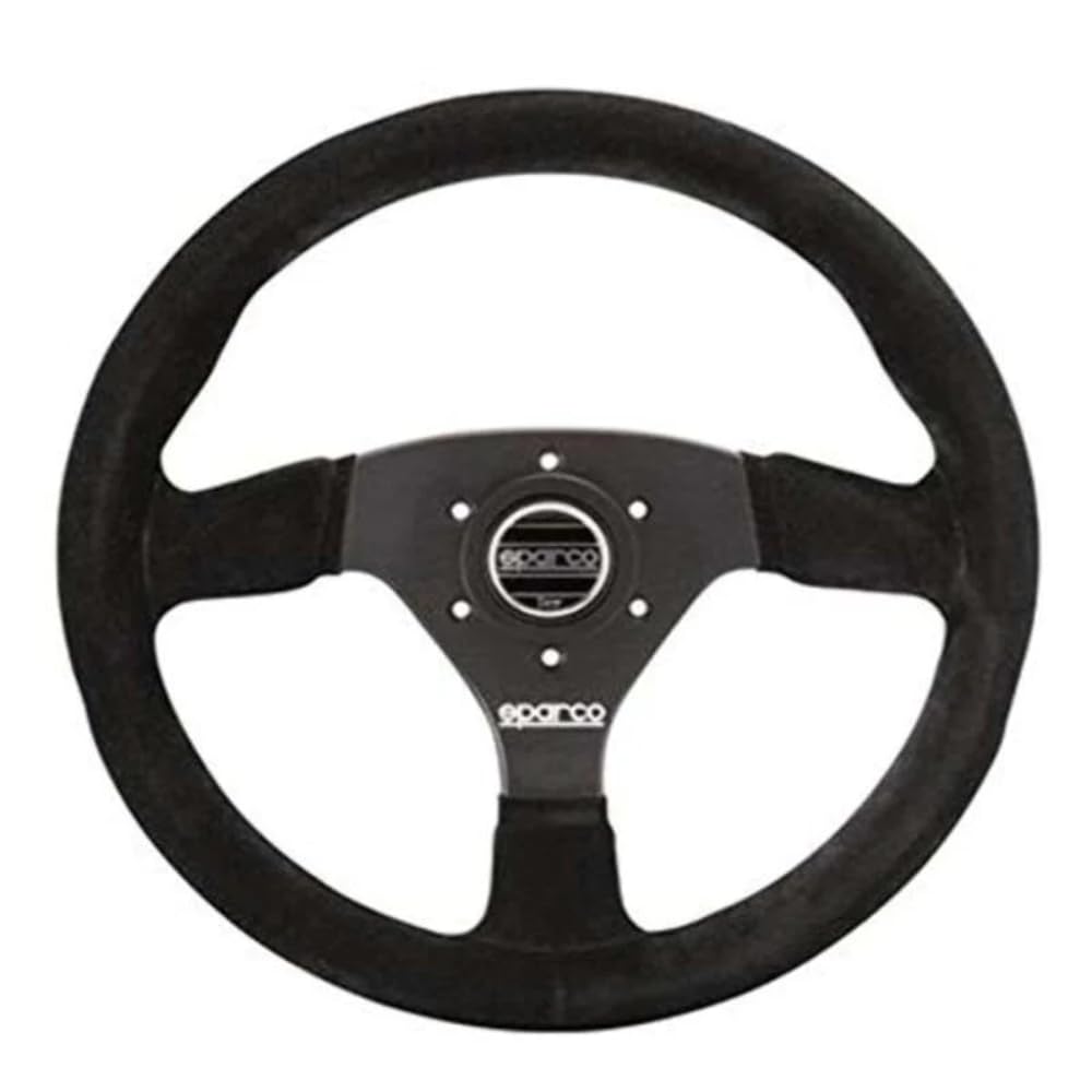 Sparco 015R383PSN Lenkräder, Schwartz, Schwartz