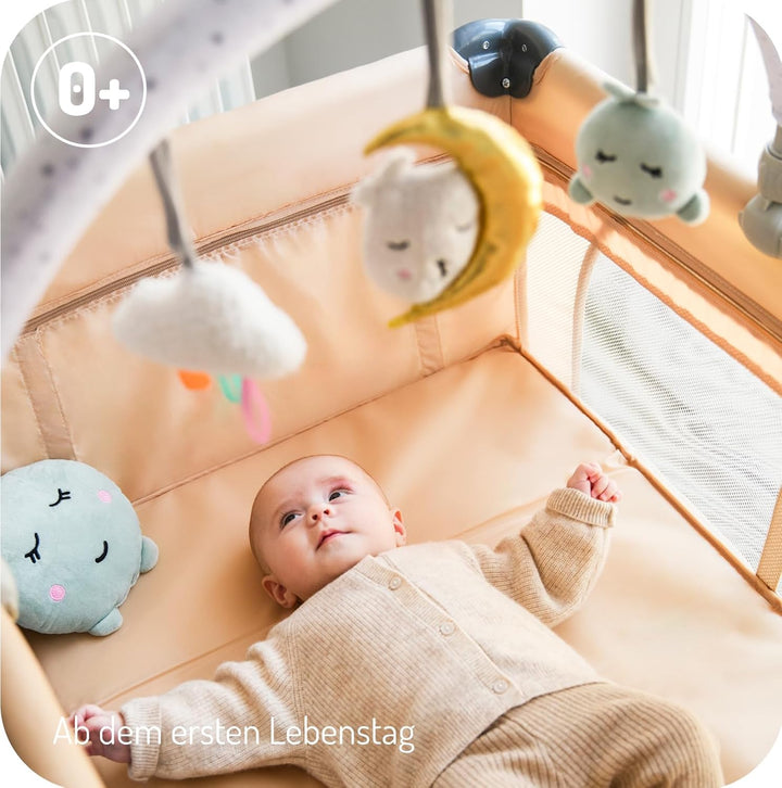 Momi Baby-Bogen Zizi Spielbügel zur Montage an Babywippe, Kinderwagen, Babyschale oder Kinderbett, m