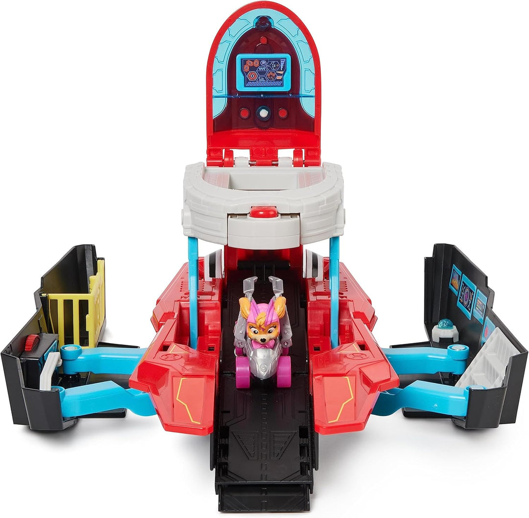 Paw Patrol: Der Mighty Kinofilm, Pup Squad Mini Marine Hauptquartier Spielset mit Skye Spielzeugauto