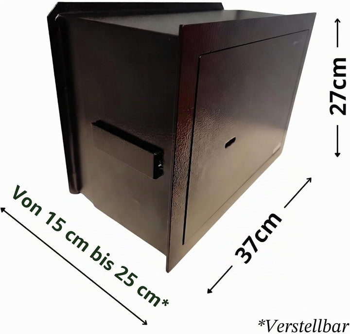 Genie Hand | Mechanischer Wandtresor mit Variabler Tiefe Unsichtbarer Grosser Sicherheitskasten mit