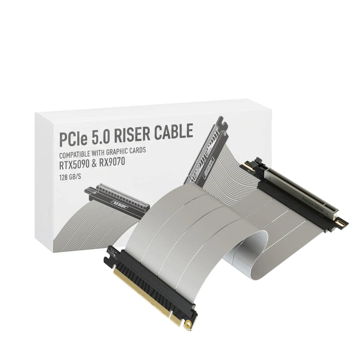 LINKUP - AVA5 Armour PCIE 5.0 Riser-Kabel | RTX5090 RX9070 GPU Bereit | x16 128GB/s Geschwindigkeit