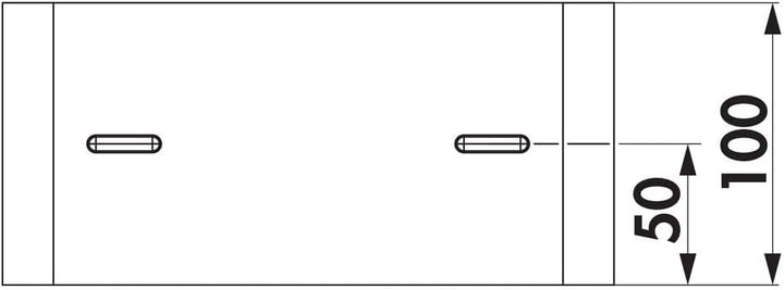 NABER SF-RVB 150 Rohrverbinder / verzinkter Stahl / 150er Flachkanal (4061017)