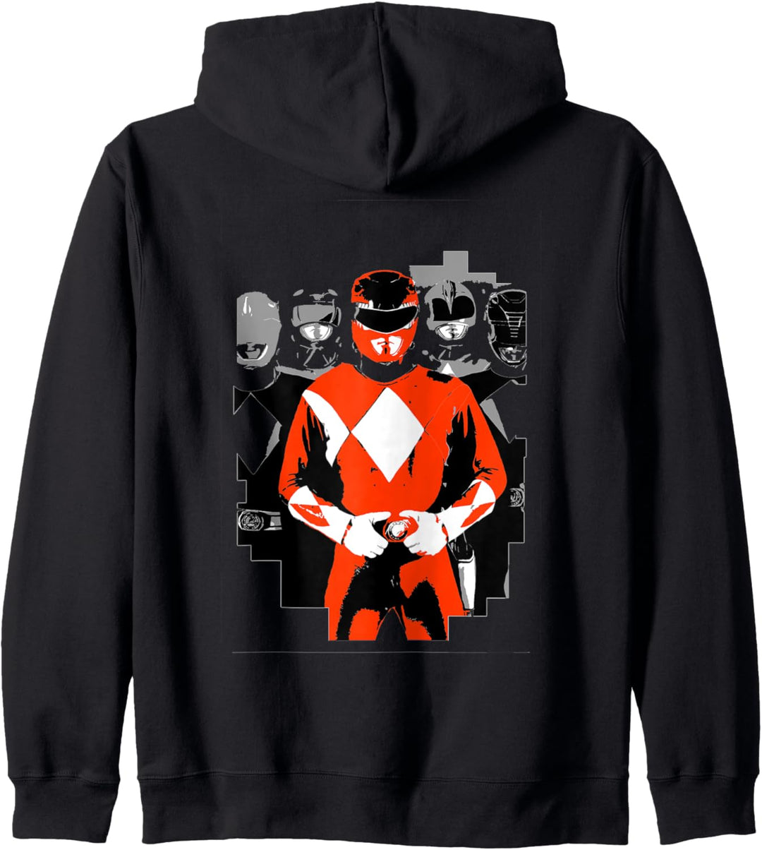 Power Rangers Red Ranger Team Kapuzenjacke