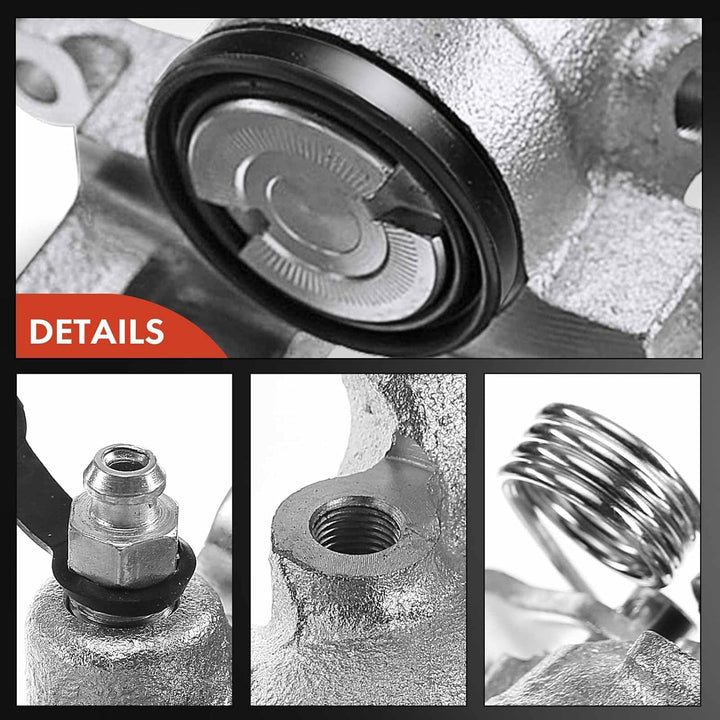 Frankberg 2x Bremssattel Bremszange Hinten Kompatibel mit Galaxy 1995-2006 Ibiza II 1993-2002 Golf I