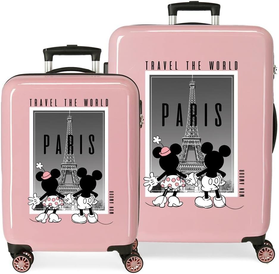 Disney Mickey Y Minnie Travel The World Koffer Set, Einheitsgrösse Paris, Paris