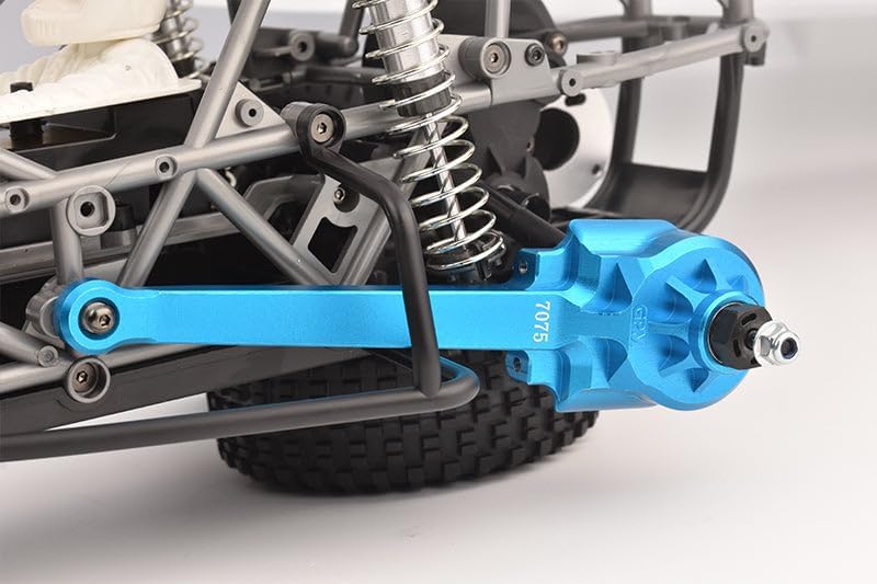 Aluminium 7075 Rear Suspension Arms (Larger Inner Bearings) for Tamiya 1:10 R/C 58719 BBX BB-01 Chas