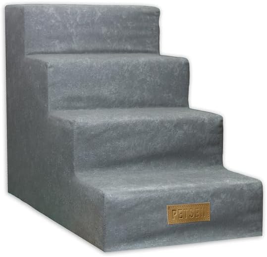 Sofatreppe für Hunde und Katzen – Hundetreppe für Bett & Sofa – 3- oder 4-stufig, rutschfest & wasch