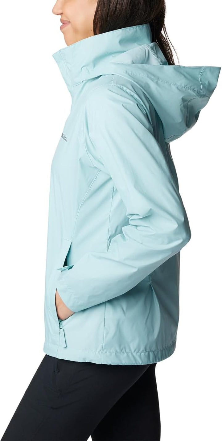 Columbia Damen Switchback III Jacket Wasserdichte Regenjacke (1er Pack) M Aqua Haze, M Aqua Haze