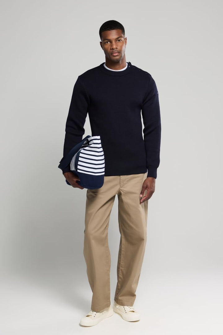 Armor Lux Herren Fouesnant Pullover, Bleu
