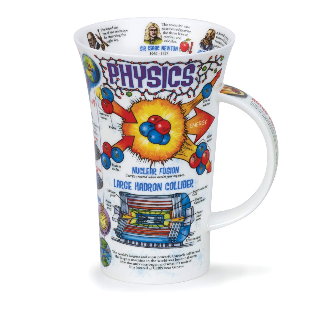 Dunoon Physics Tasse aus feinem Porzellan, für GCSE, A Level, Degree, Teacher, Graduation
