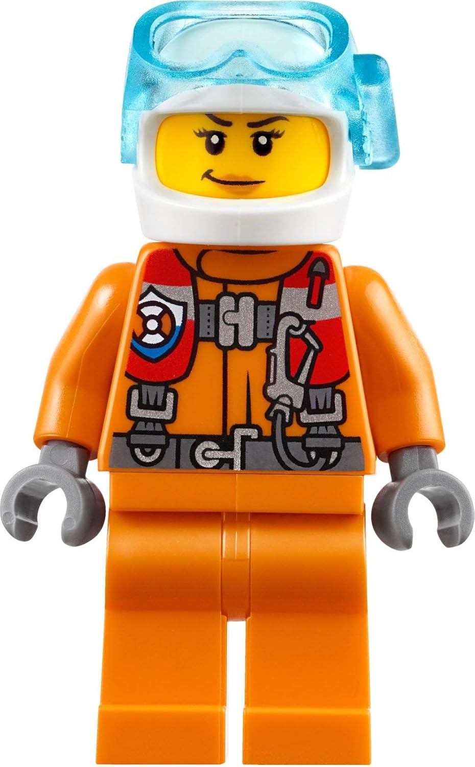 LEGO City 60166 - "Seenot-Rettungshubschrauber Konstruktionsspiel, bunt