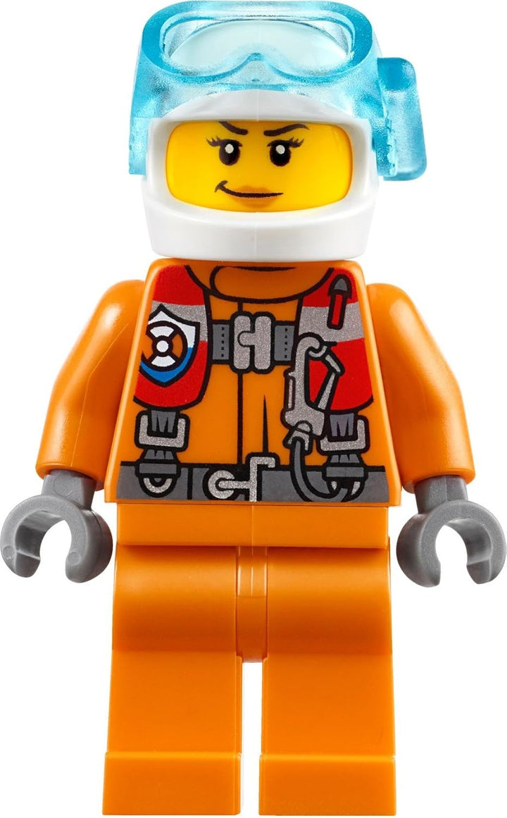 LEGO City 60166 - "Seenot-Rettungshubschrauber Konstruktionsspiel, bunt