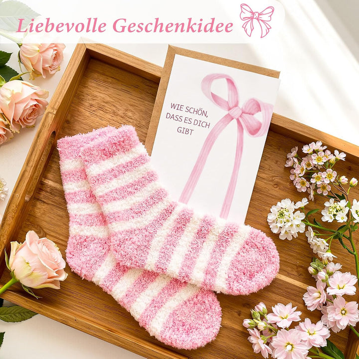 Geschenke für Frauen, Rosa Kleine Aufmerksamkeit für Freundin, Liebevolles Geschenkset für Geburtsta
