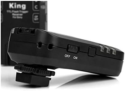 Pixel King P-TTL Funkblitzauslöser (für Sony) schwarz, schwarz