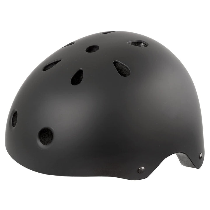 M-Wave Freestyle-Inline-BMX-Outdoor Helm L, 58-61 cm Mattschwarz, L, 58-61 cm Mattschwarz