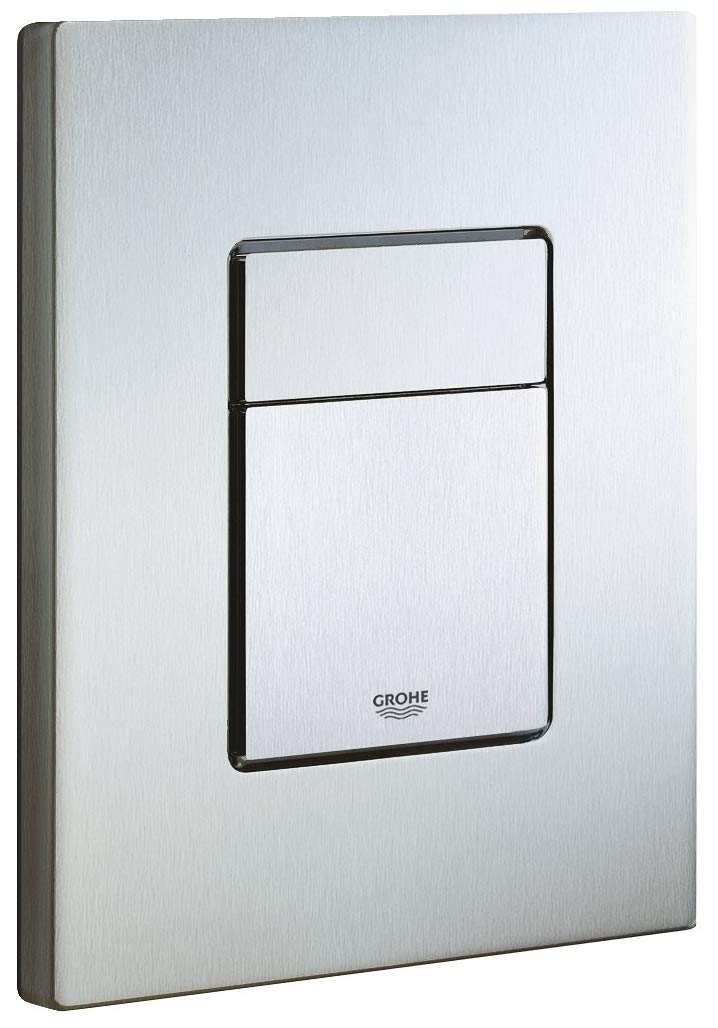 GROHE Skate Cosmopolitan | WC - Abdeckplatte | 38732SD0, Edelstahl, Klassische Grösse Klassische Grö
