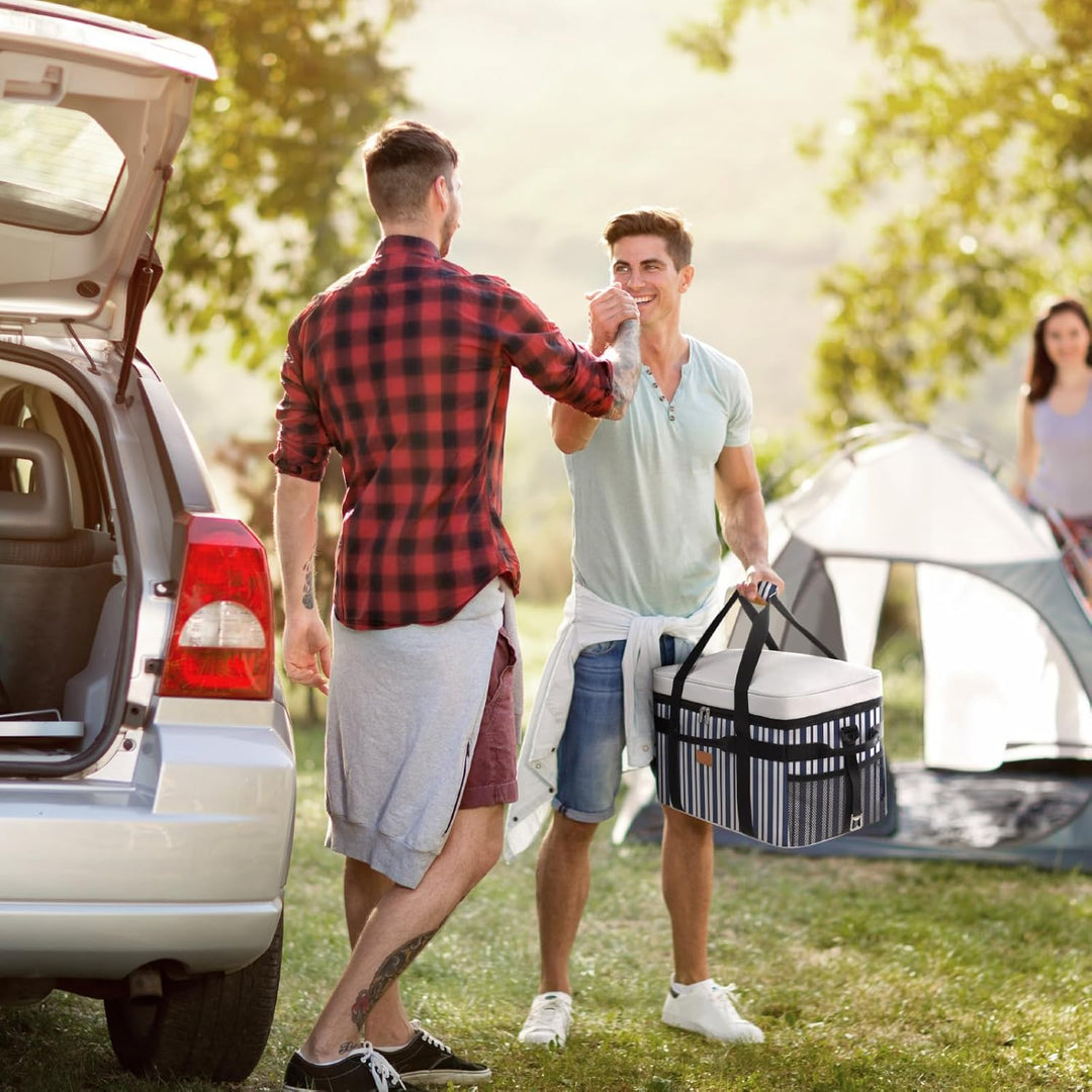 Lifewit Kühltasche 30L, Faltbar Picknicktasche für Essen & Getränke, Kühlbox Tragbare Eistasche für