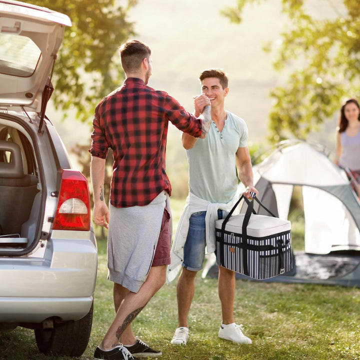 Lifewit Kühltasche 30L, Faltbar Picknicktasche für Essen & Getränke, Kühlbox Tragbare Eistasche für