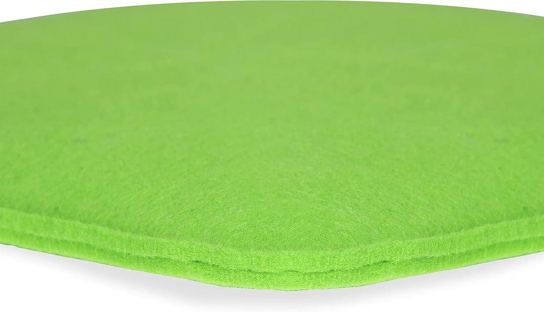 sunnypillow 4er Set Sitzkissen Filz Stuhlkissen quadratisch 35 x 35 cm - gemütliche Filzkissen für B