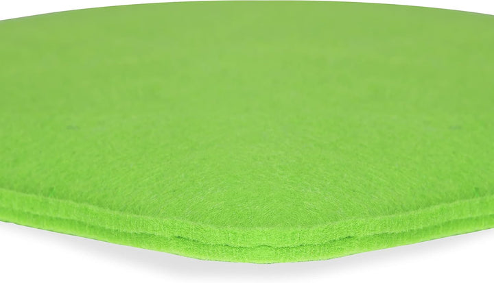 sunnypillow 4er Set Sitzkissen Filz Stuhlkissen quadratisch 35 x 35 cm - gemütliche Filzkissen für B