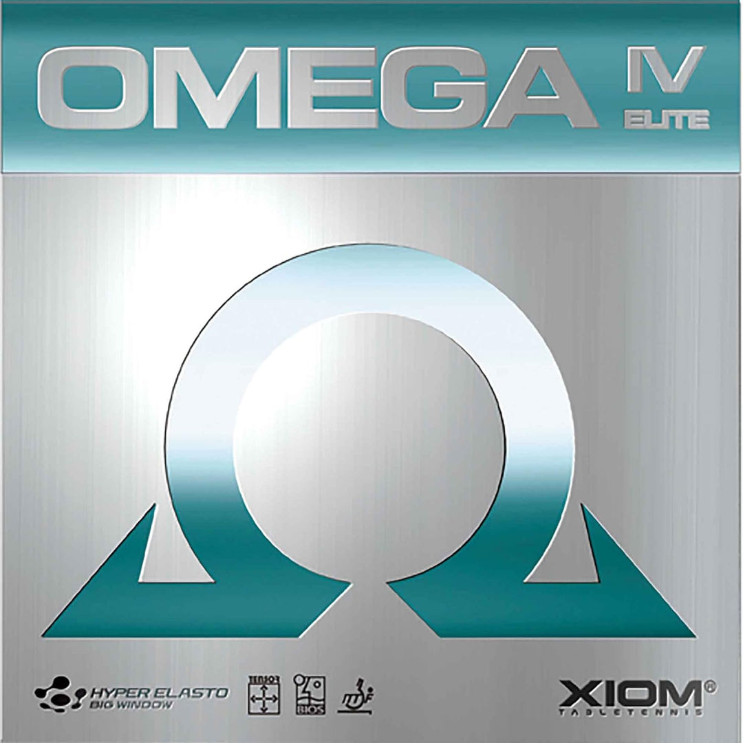 XIOM Belag Omega IV Elite Schwarz 2,3 mm, Schwarz 2,3 mm