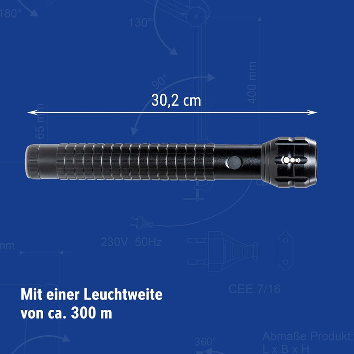 MAUL LED-Taschenlampe MAULkronos XL – outdoor-taugliche LED Taschenlampe für die professionelle Anwe
