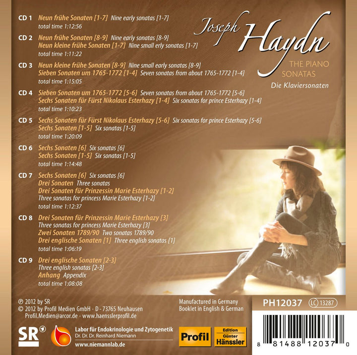 HAYDN: The Piano Sonatas, Audio-CD