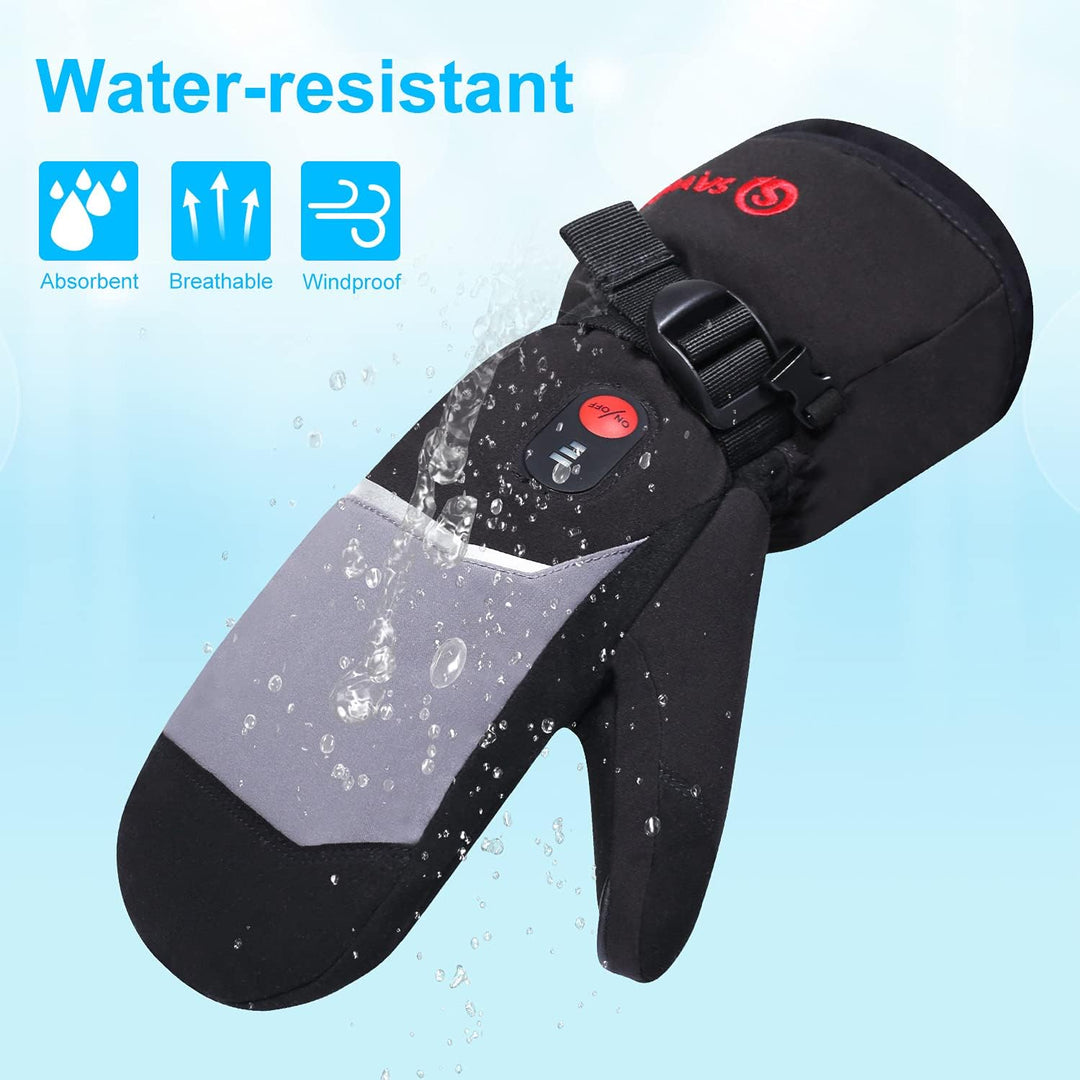 Beheizbare Handschuhe Elektrisch Beheizte Handschuhe Motorradhandschuhe wasserdichte Fahrradhandschu