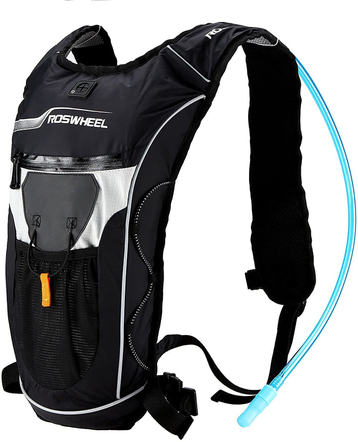 B-RACE Unisex – Erwachsene Maxi WASSERRUCKSACK MIT PORTALTASCHE. 2LT, BLAU