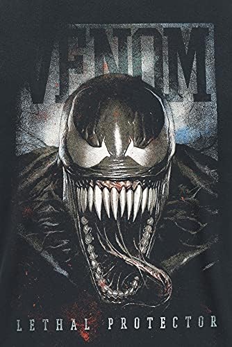 Venom (Marvel) Lethal Protector Männer T-Shirt schwarz L 100% Baumwolle Bösewichte, Fan-Merch, Filme