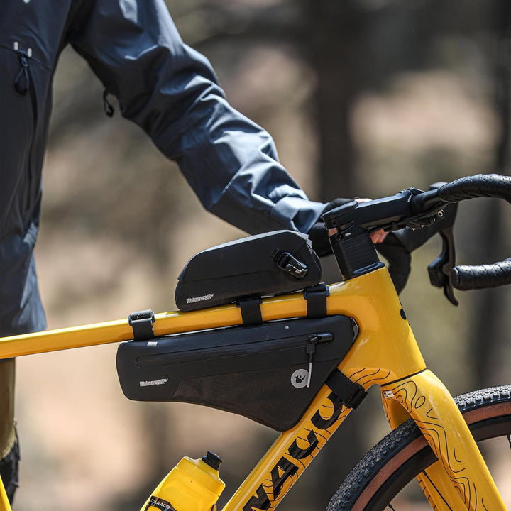 Rhinowalk Fahrrad Rahmentasche Rohrtasche Wasserdicht Oberrohrtaschen Triangeltasche Dreieck Fahrrad