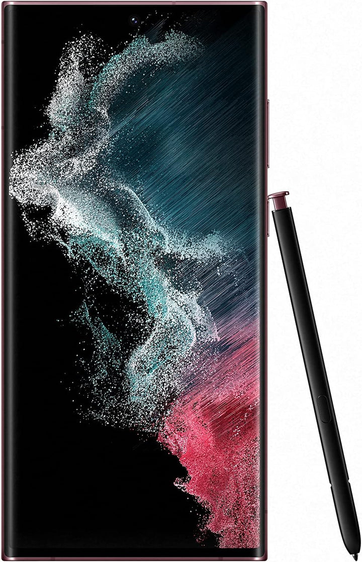 SAMSUNG Mobile Phone Galaxy S22ULT 5G/256GB Burg. SM-S908B Entsperrt Black 256 GB, Entsperrt Black 2
