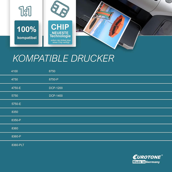 1x Eurotone Toner für Brother HL 1030 1200 1220 1230 1240 1250 1270 1430 1440 1450 1470 PS DX E NE N
