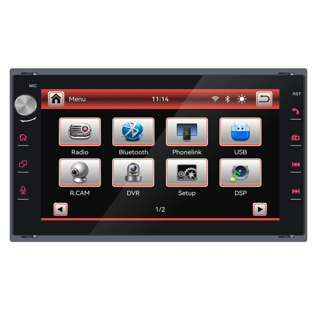 Autoradio kompatibel mit drahtlos Carplay/Android Auto für VW Polo Passat Golf Jetta MK3 MK4 Sharan