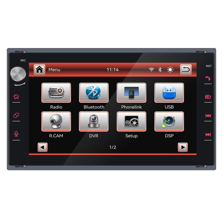 Autoradio kompatibel mit drahtlos Carplay/Android Auto für VW Polo Passat Golf Jetta MK3 MK4 Sharan