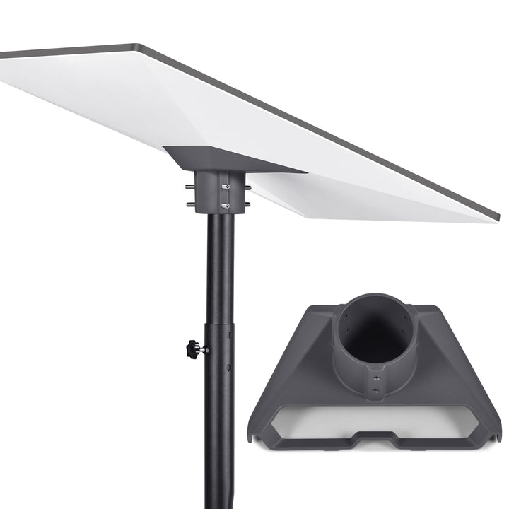 Rohradapter für Starlink Standard/Gen 3, Polmontageadapter-Montageset, Aluminium, korrosionsbeständi
