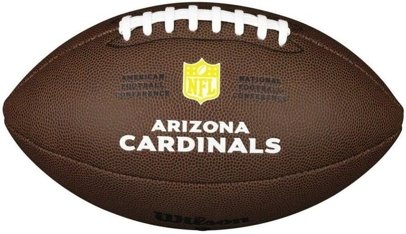 Wilson American Football NFL TEAM LOGO, Offizielle Grösse, Mischleder OFFICIAL Arizona Cardinals, OF